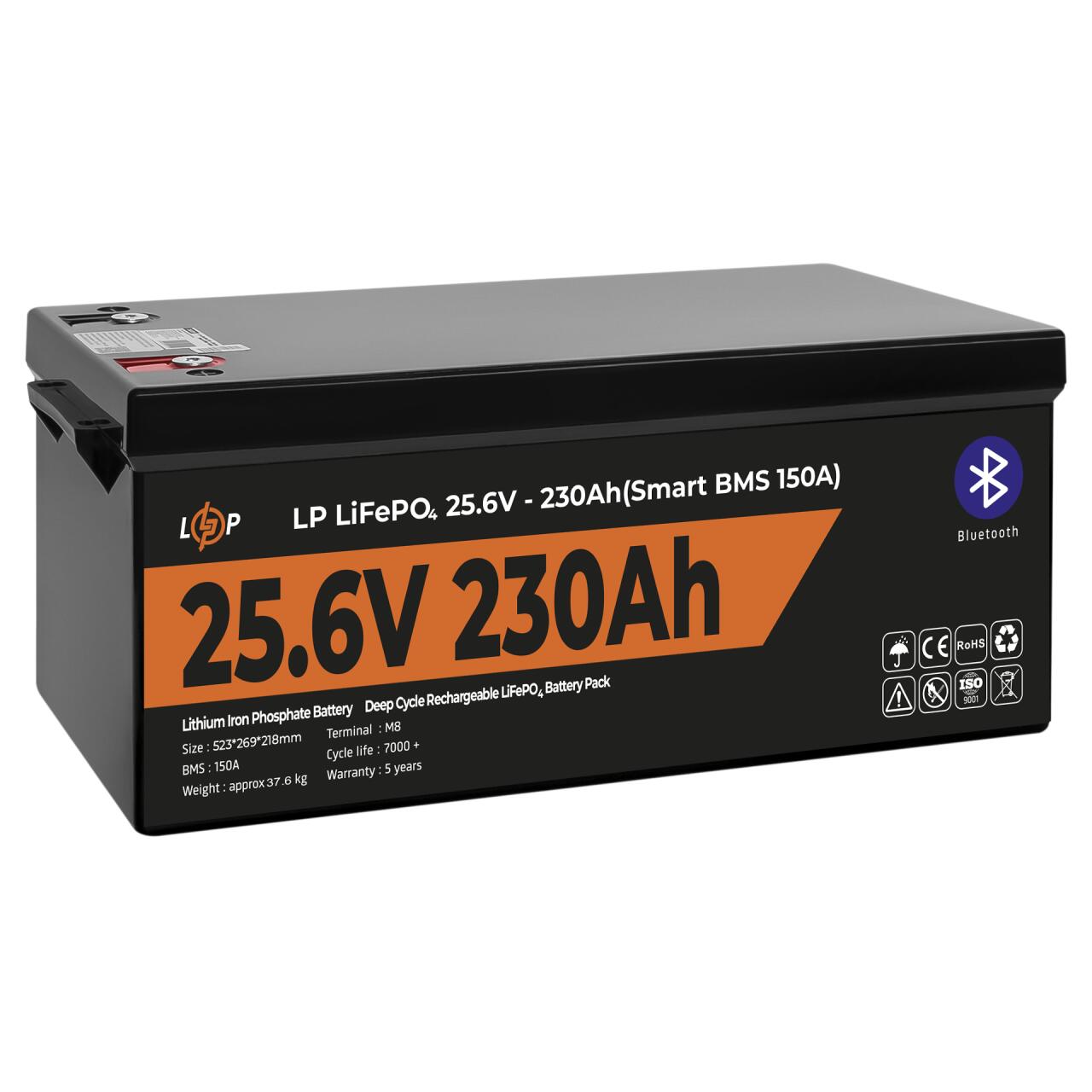 ���������� LP LiFePO4 25,6V - 230 Ah (5888Wh) (Smart BMS 150�) � BT �������