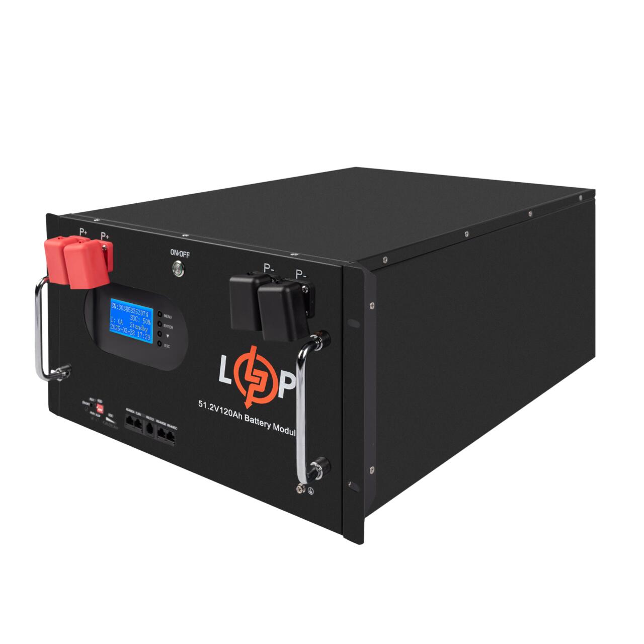 ���������� LP LiFePO4 51,2V - 230 Ah (11776Wh) (Smart BMS 200A) � LCD RM AB RS485/CAN