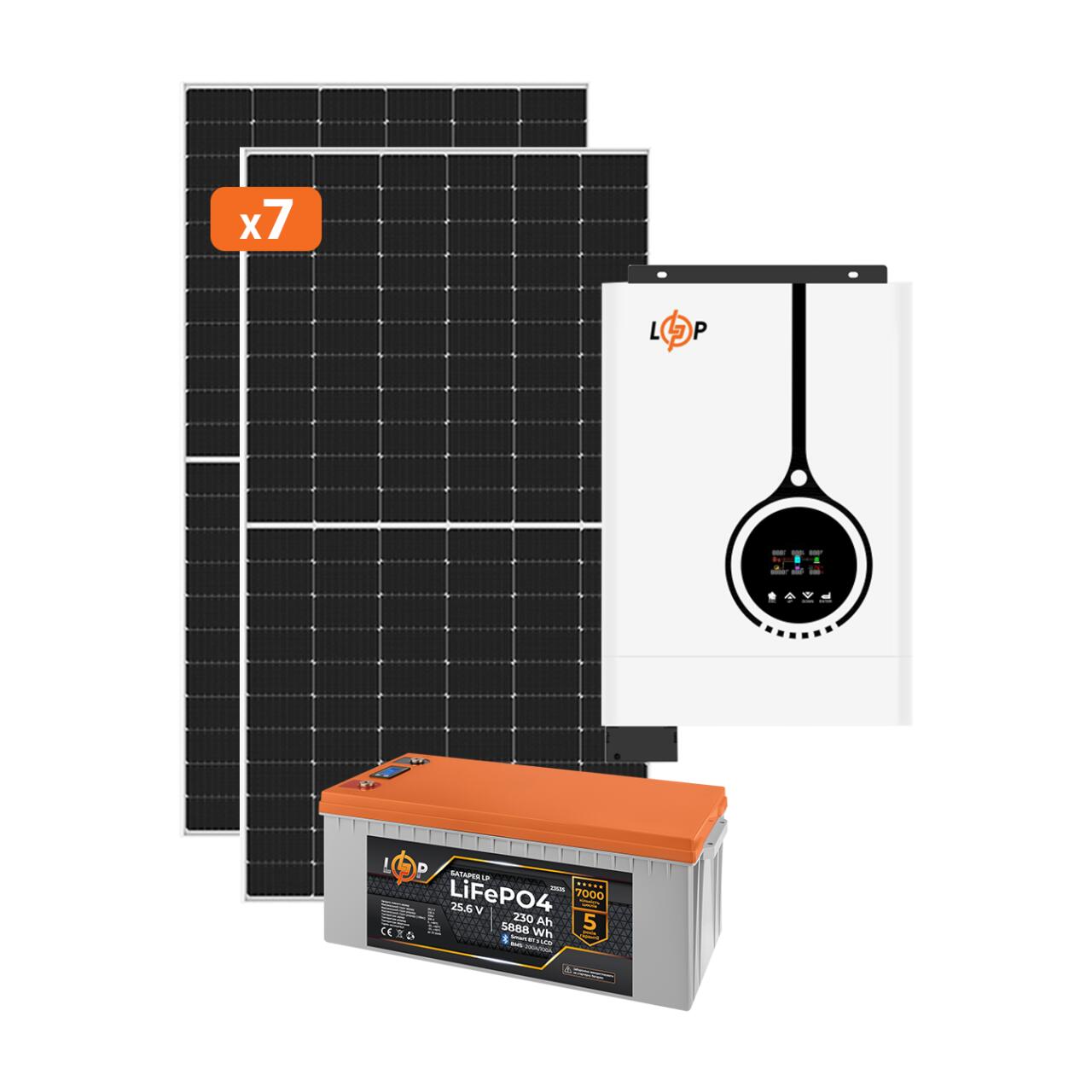 ������� �������������� (���) ������ 4.2kW ��� 6kWh LiFePO4 230 Ah