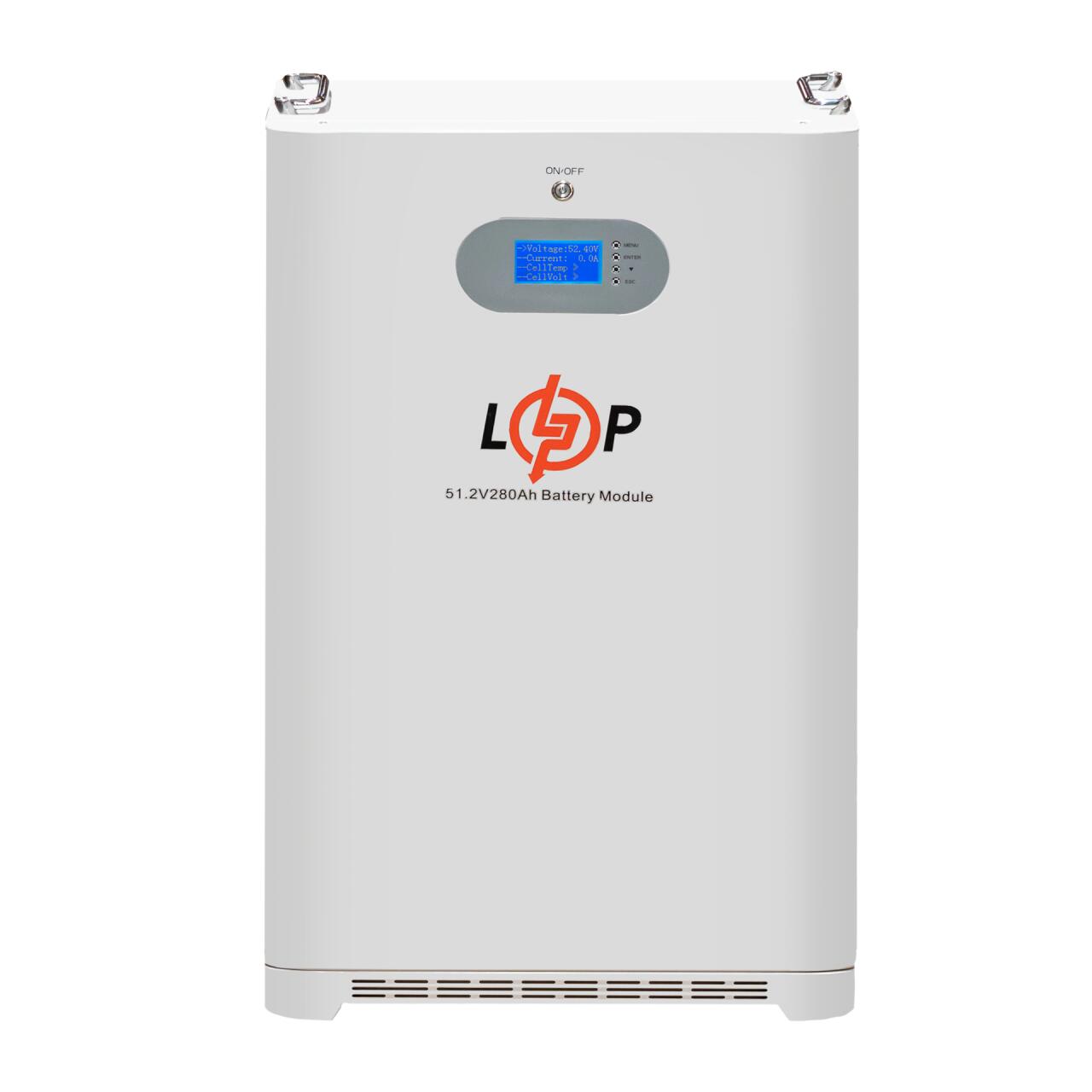 ���������� LP LiFePO4 51,2V - 280 Ah (14336 Wh) (Smart BMS 200A) � LCD AB RS485/CAN