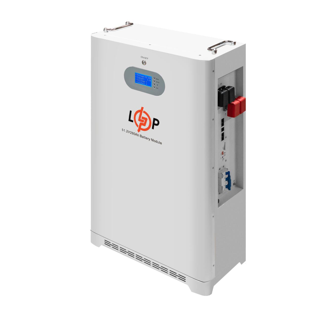 ���������� LP LiFePO4 51,2V - 280 Ah (14336 Wh) (Smart BMS 200A) � LCD AB RS485/CAN
