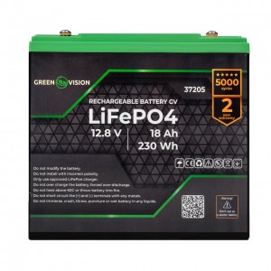 ���������� GV LiFeP�4 12V (12,8V) - 18 Ah (230Wh)