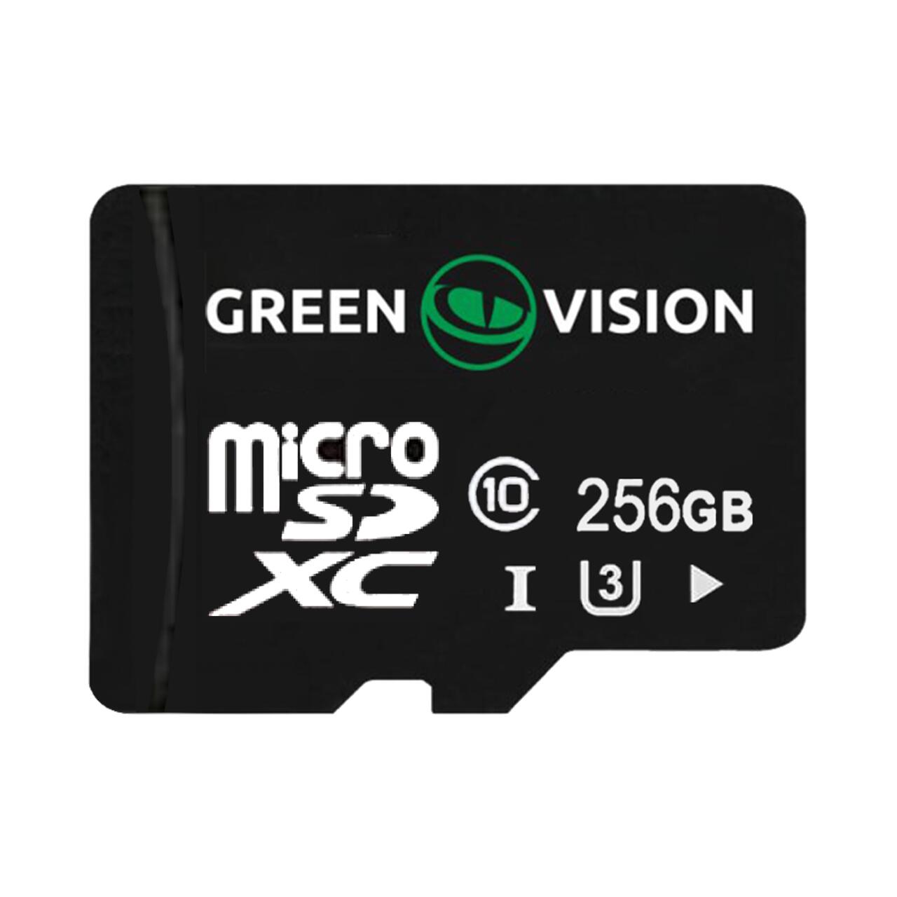 ����� ���'�� GreenVision microSDXC 256GB Class10 (��� ��������)