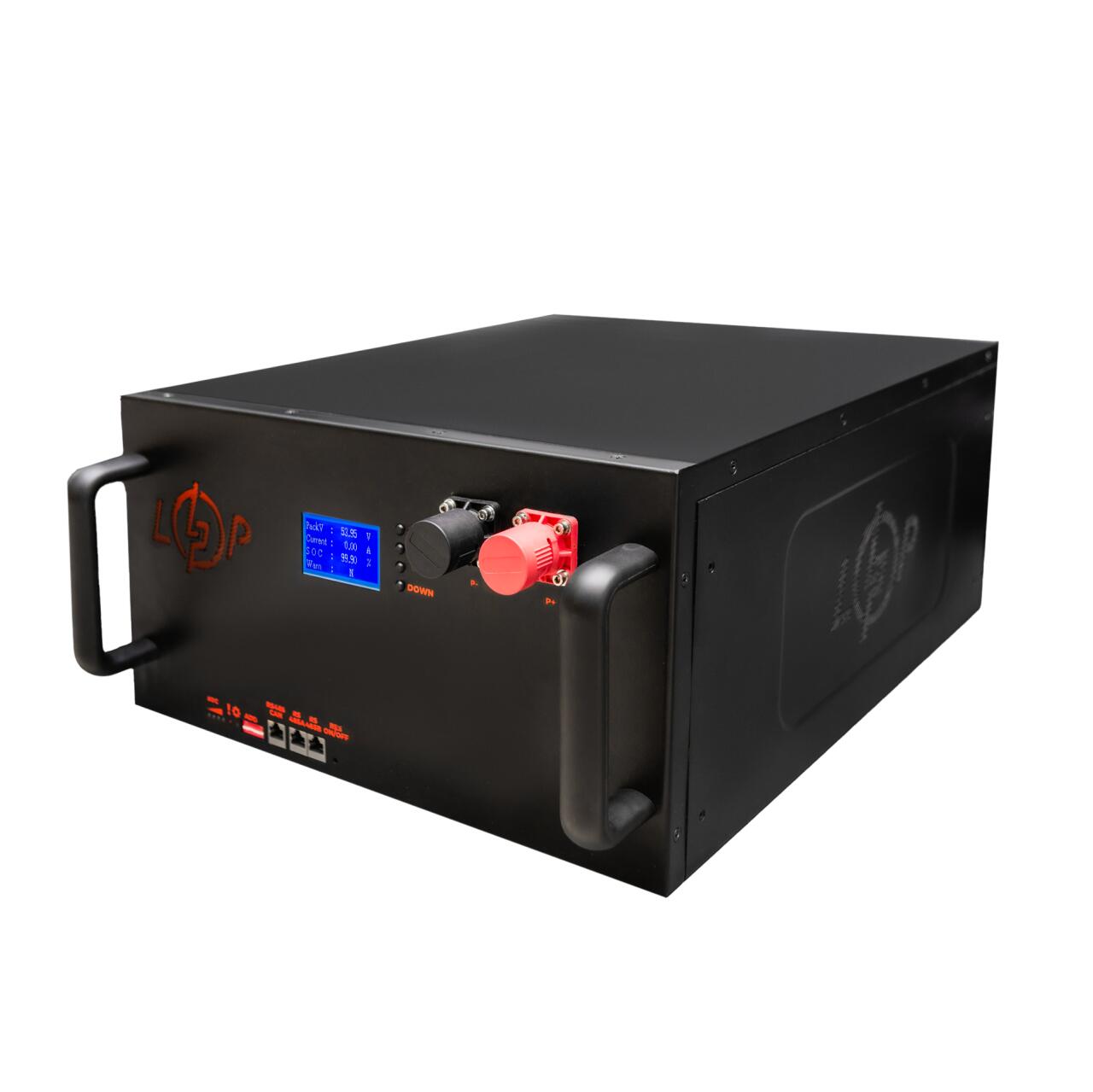 ���������� LP LiFePO4 25,6V - 280 Ah (7168Wh) (BMS 200A/100�) LCD ����� Smart RM RS485/CAN