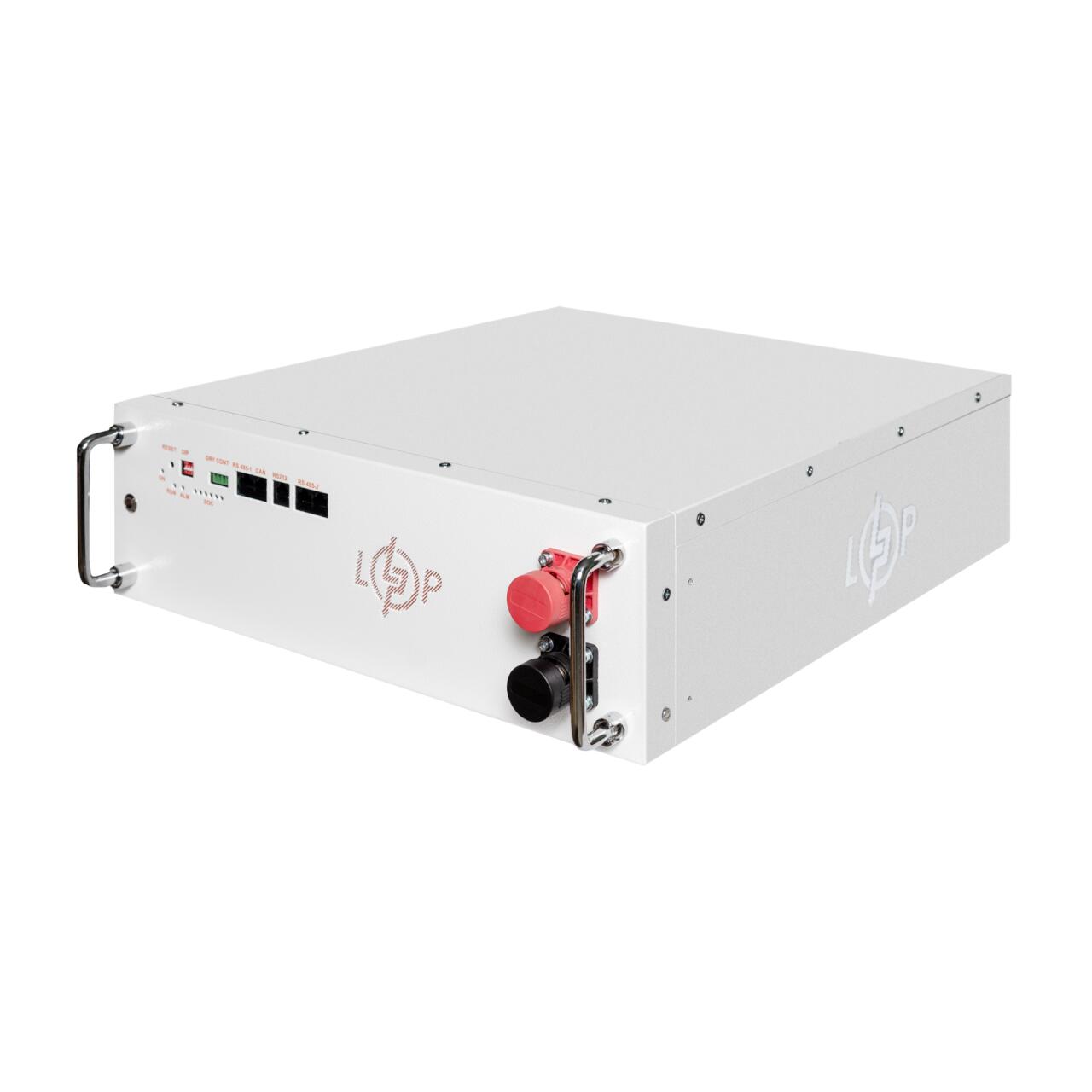 ���������� LP LiFePO4 51,2V - 100 Ah (5120Wh) (BMS JK 100A/50�) RM RS485/CAN WH