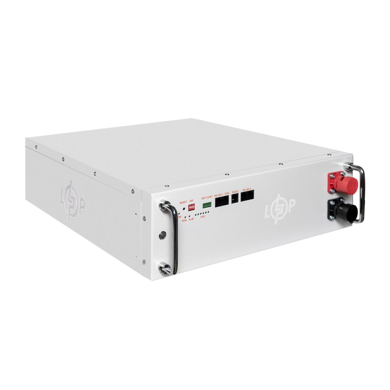 ���������� LP LiFePO4 51,2V - 100 Ah (5120Wh) (BMS JK 100A/50�) RM RS485/CAN WH