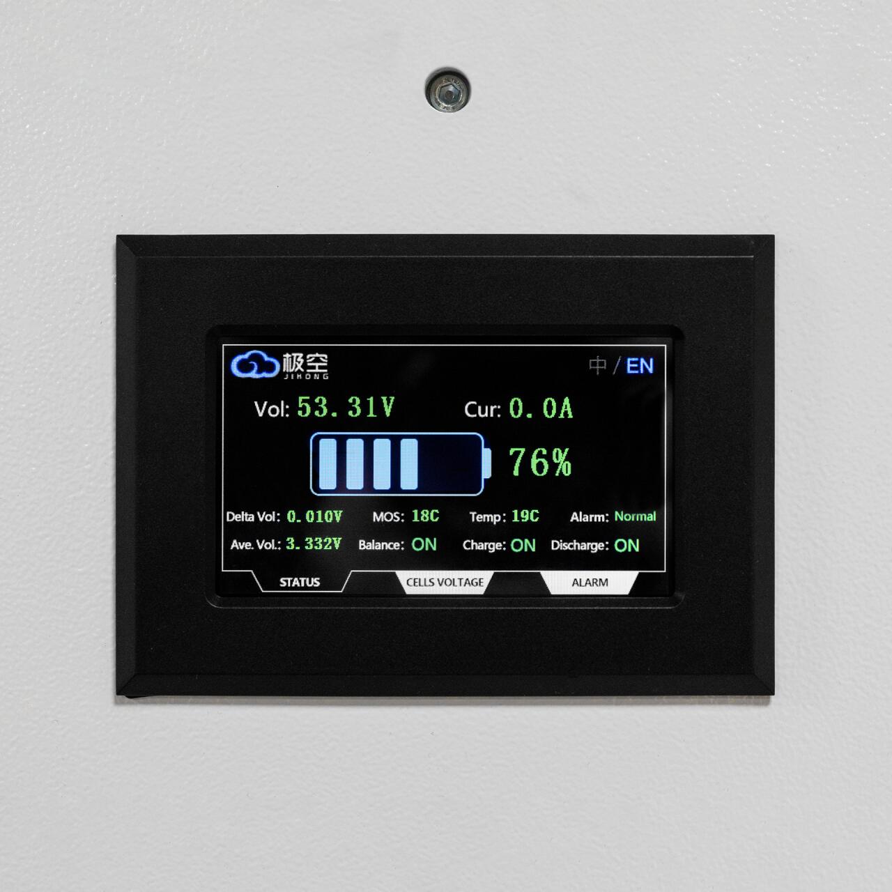 ���������� LP LiFePO4 51,2V - 100 Ah (5120Wh) (BMS 100A/50�) ����� LCD Smart RS485/CAN JK ��������
