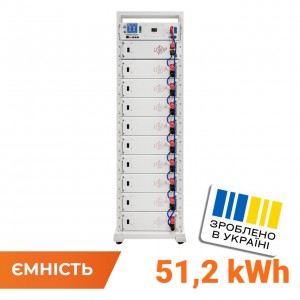 ���������� LP LiFePO4 Battery HVM 512V 100Ah (51200 Wh) BMS 125� AB Lrack white