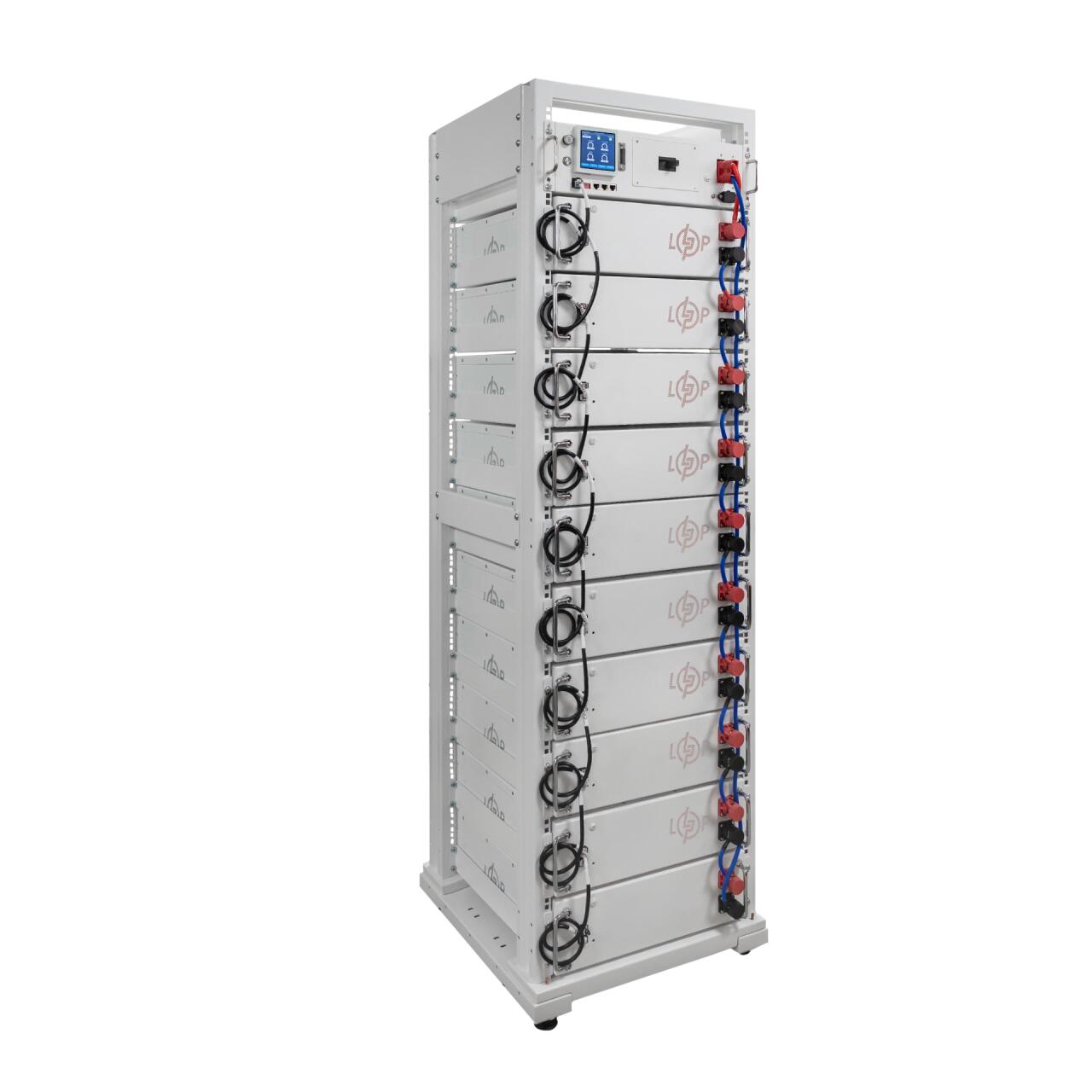 ���������� LP LiFePO4 Battery HVM 512V 100Ah (51200 Wh) BMS 125� AB Lrack white