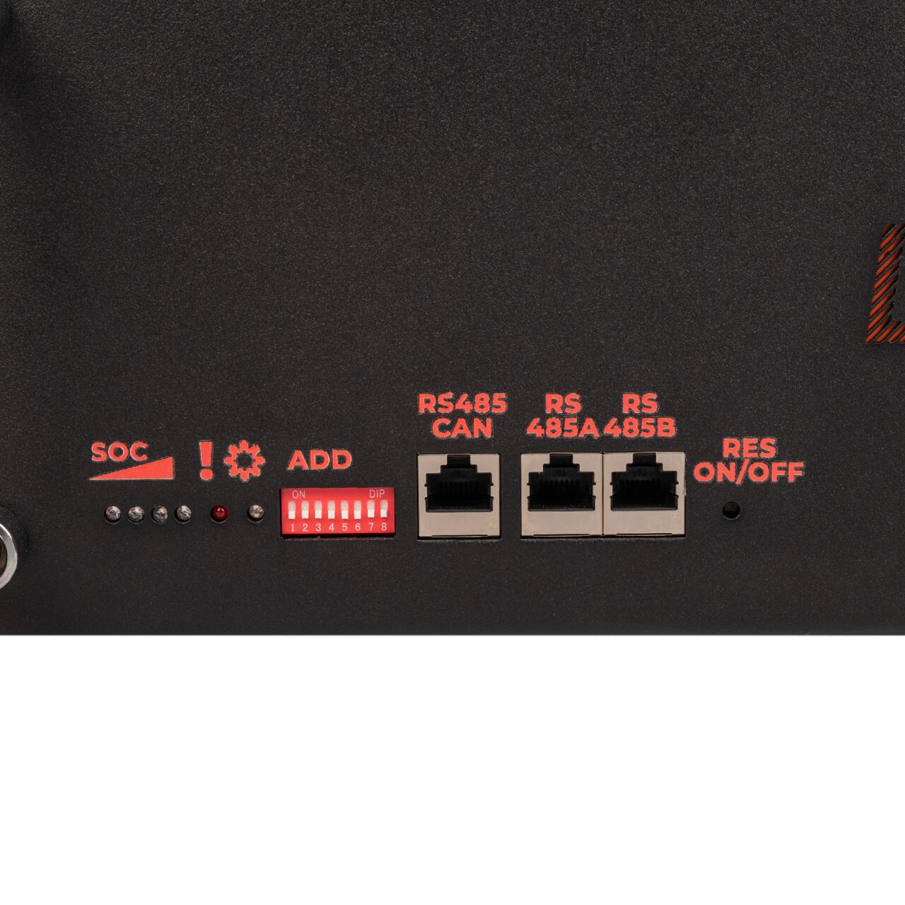 ���������� LP LiFePO4 51,2V - 100 Ah (5120Wh) (BMS SP 100A/50�) RM RS485/CAN LCD BL