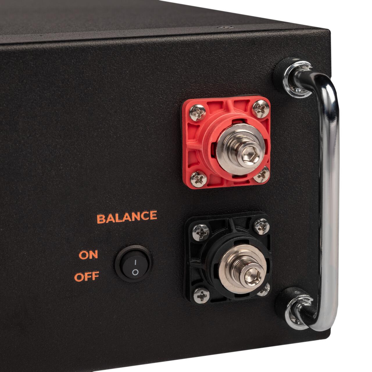 ���������� LP LiFePO4 51,2V - 100 Ah (5120Wh) (BMS SP 100A/50�) RM RS485/CAN LCD BL