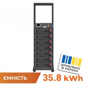 ���������� LP LiFePO4 Battery HVM 358,4V 100Ah (35840 Wh) BMS 125� AB Lrack black