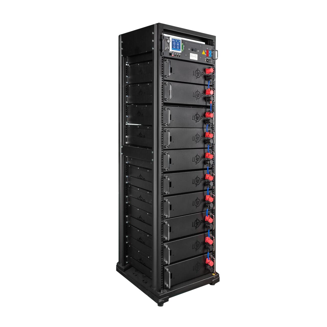���������� LP LiFePO4 Battery HVM 512V 100Ah (51200 Wh) BMS 125� AB Lrack black