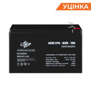 ��������� (16152) ������� ��������-��������� AGM ���������� LP 6-DZM-7 Ah (02-2024)
