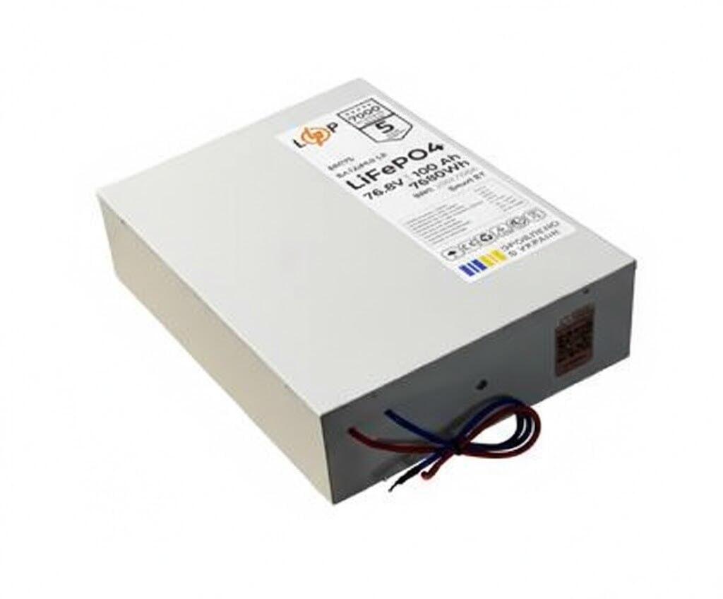 ���������� LP LiFePO4 76,8V - 100 Ah (7680Wh) (BMS 200/100�) ����� Smart BT