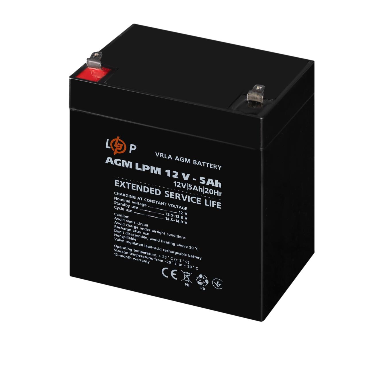 ���������� AGM LPM 12V - 5 Ah