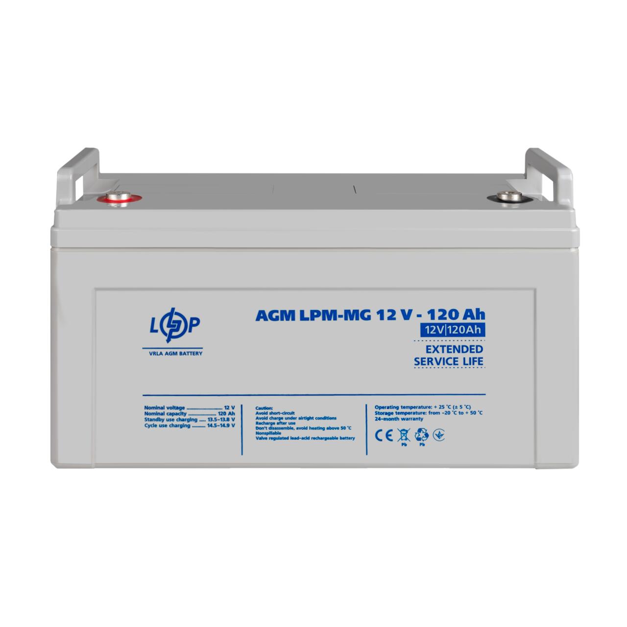 ���������� ������������� LPM-MG 12V - 120 Ah