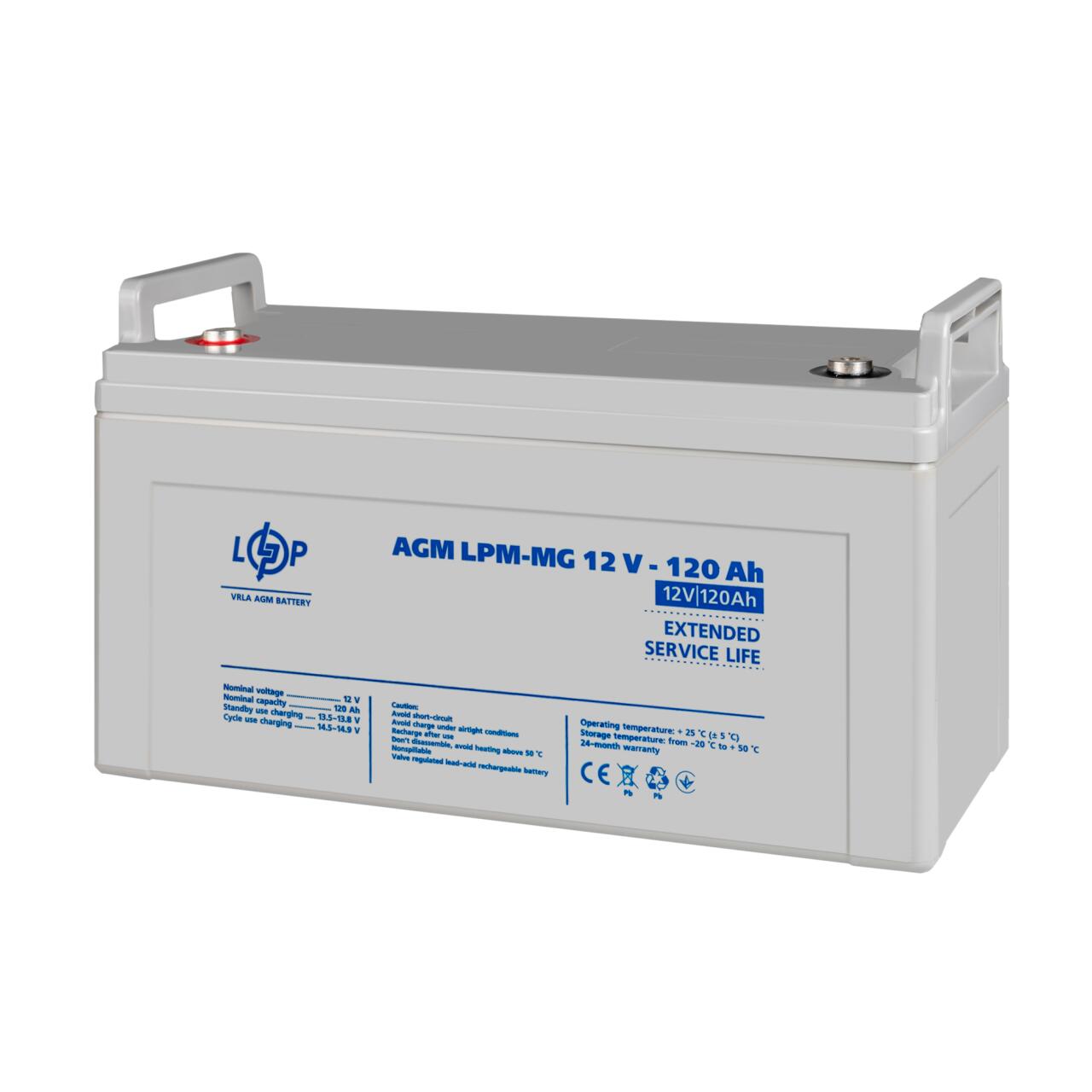 ���������� ������������� LPM-MG 12V - 120 Ah