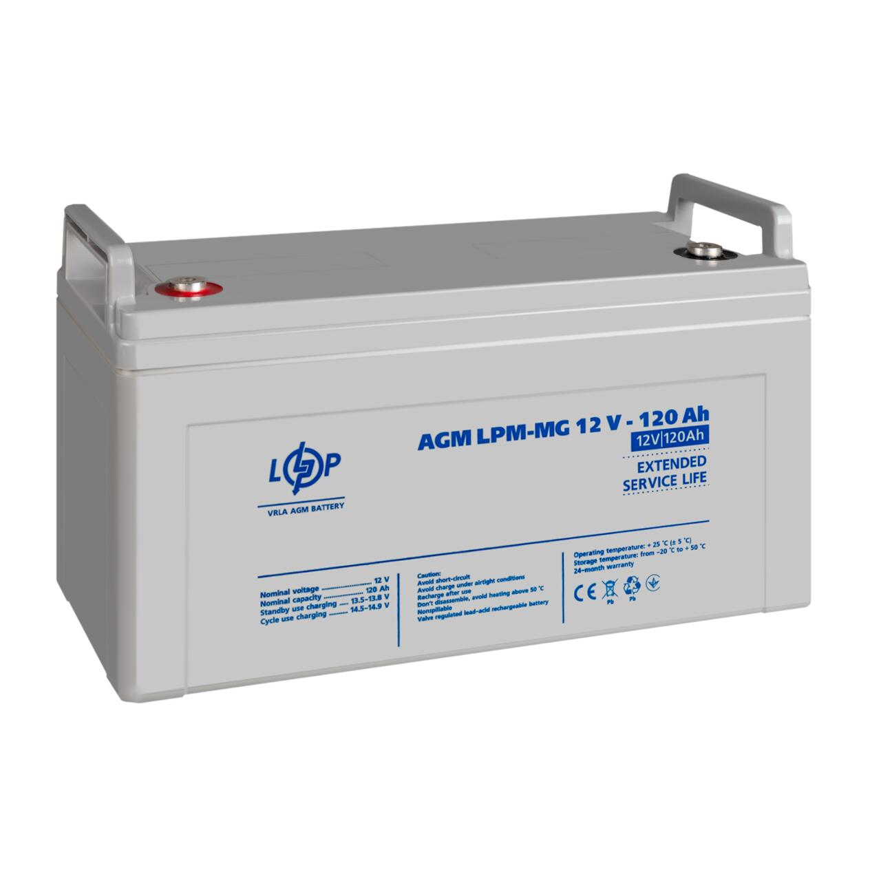 ���������� ������������� LPM-MG 12V - 120 Ah