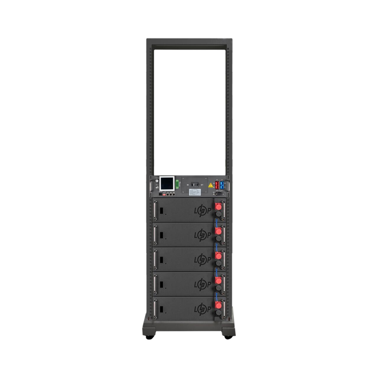 ���������� LP LiFePO4 Battery HVM 256V 100Ah (25600Wh) BMS 125� AB Lrack black