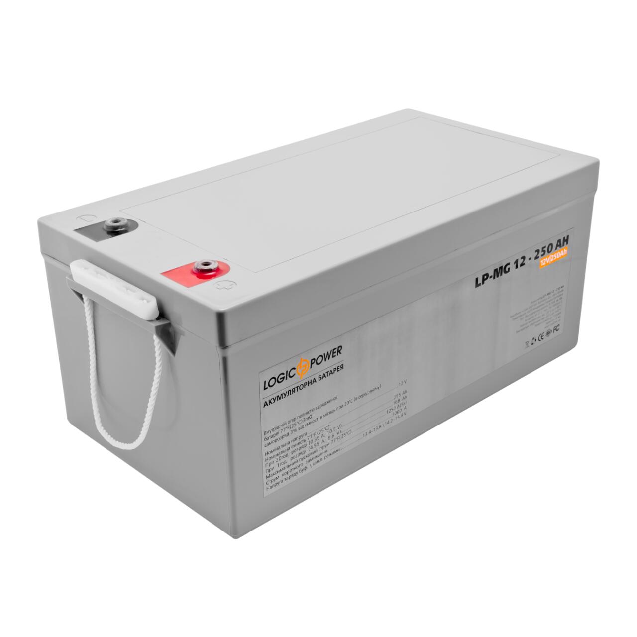 ���������� ������������� LP-MG 12V - 250 Ah Silver