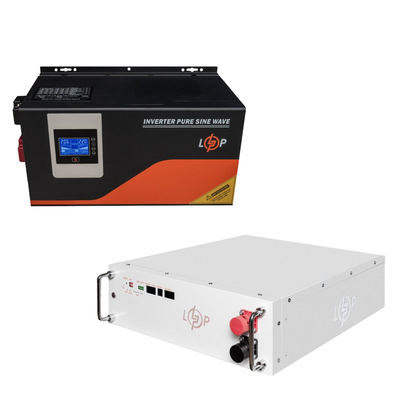 ��� LogicPower W4500 + ���� (LiFePO4) ������� 5120 ���� (22894+38179 200 Ah)