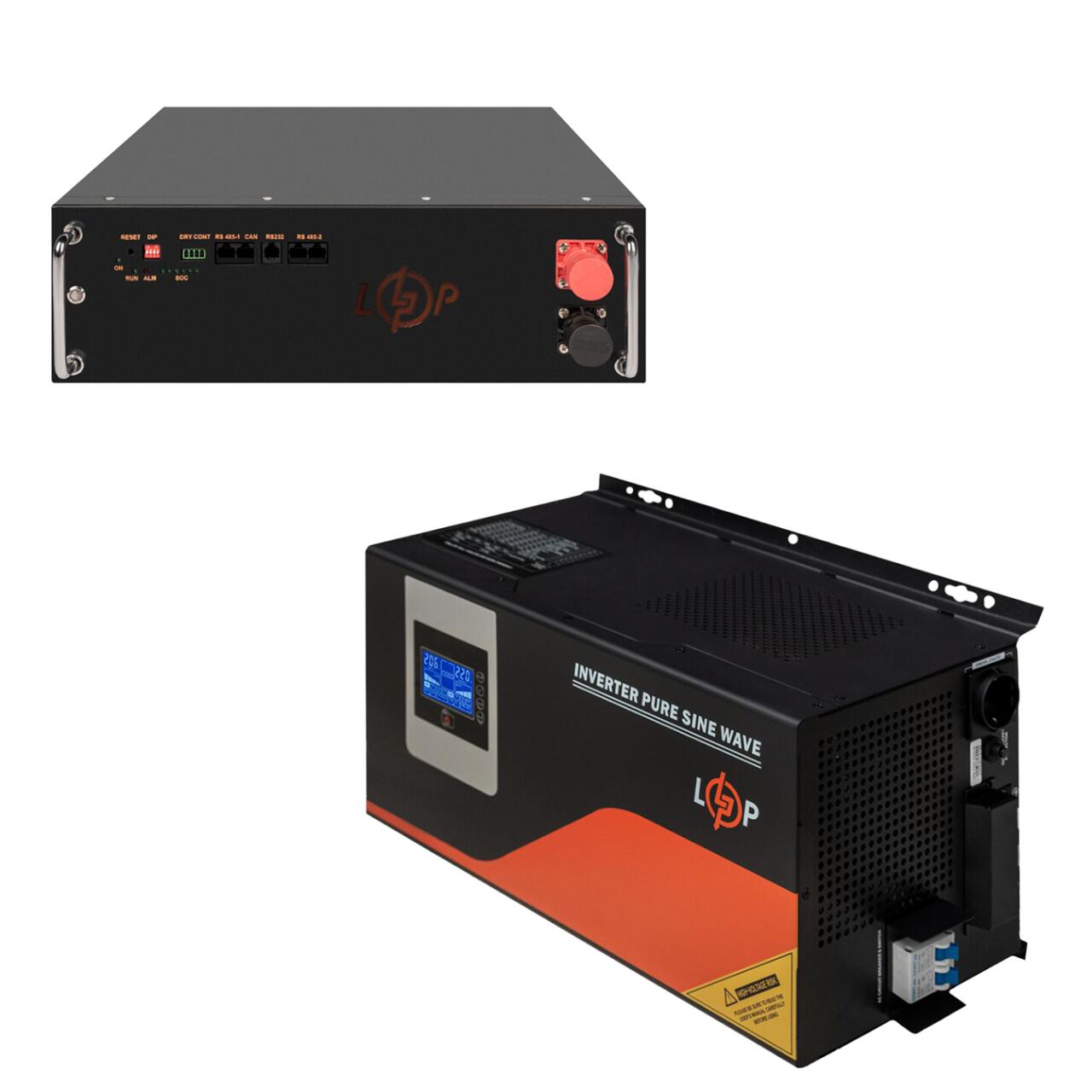 ��� LogicPower W4500 + ���� (LiFePO4) ������� 5120 ���� (22894+38180 200 Ah)