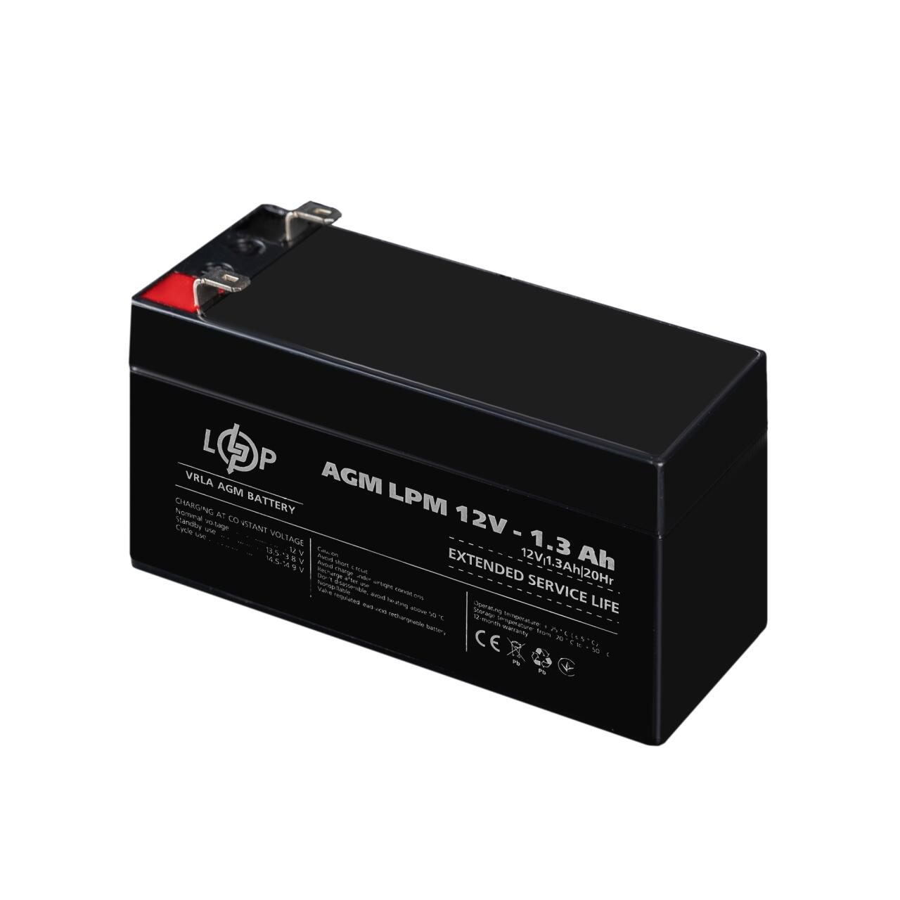 ��������� ���������� AGM LPM 12V - 1.3 Ah