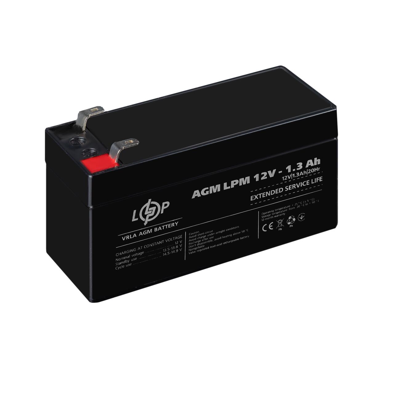 ��������� ���������� AGM LPM 12V - 1.3 Ah