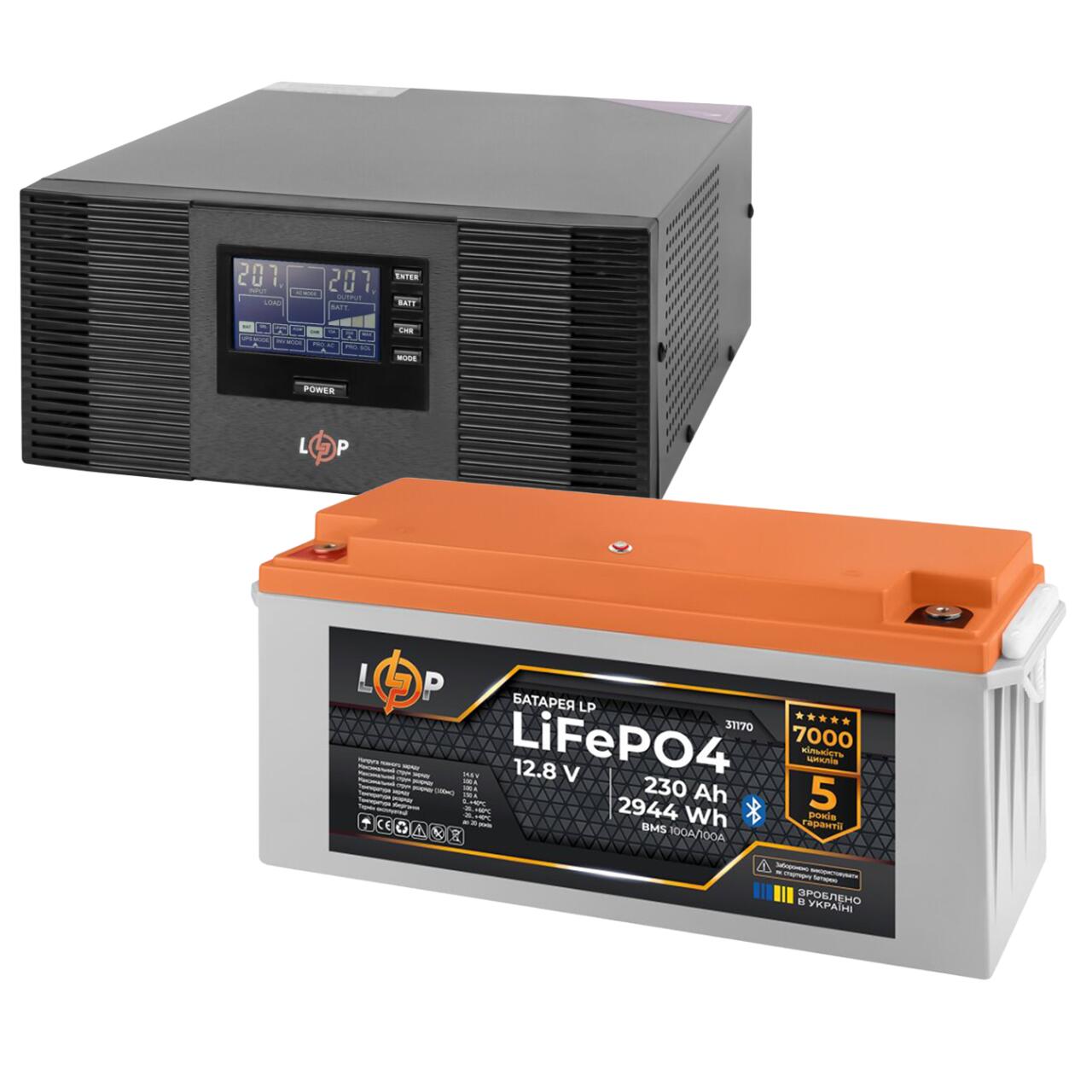 ��� LogicPower B1500 + ���� (LiFePO4) ������� 2944 ���� (3406+31170 230 Ah)
