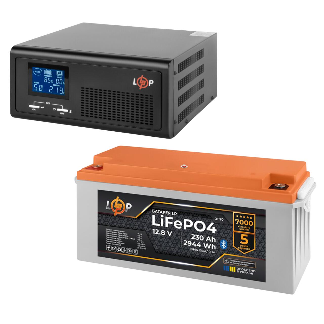 ��� LogicPower B1000 + ���� (LiFePO4) ������� 2944 ���� (19407+ 31170 230 Ah)