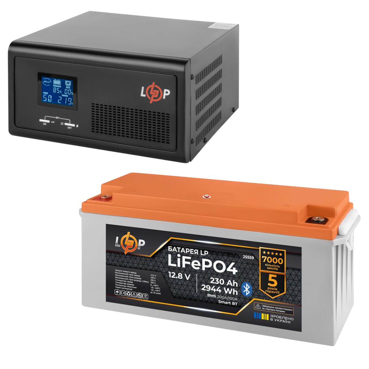 ��� LogicPower B1500 + ���� (LiFePO4) ������� 2944 ���� (19408+25559 230 Ah)