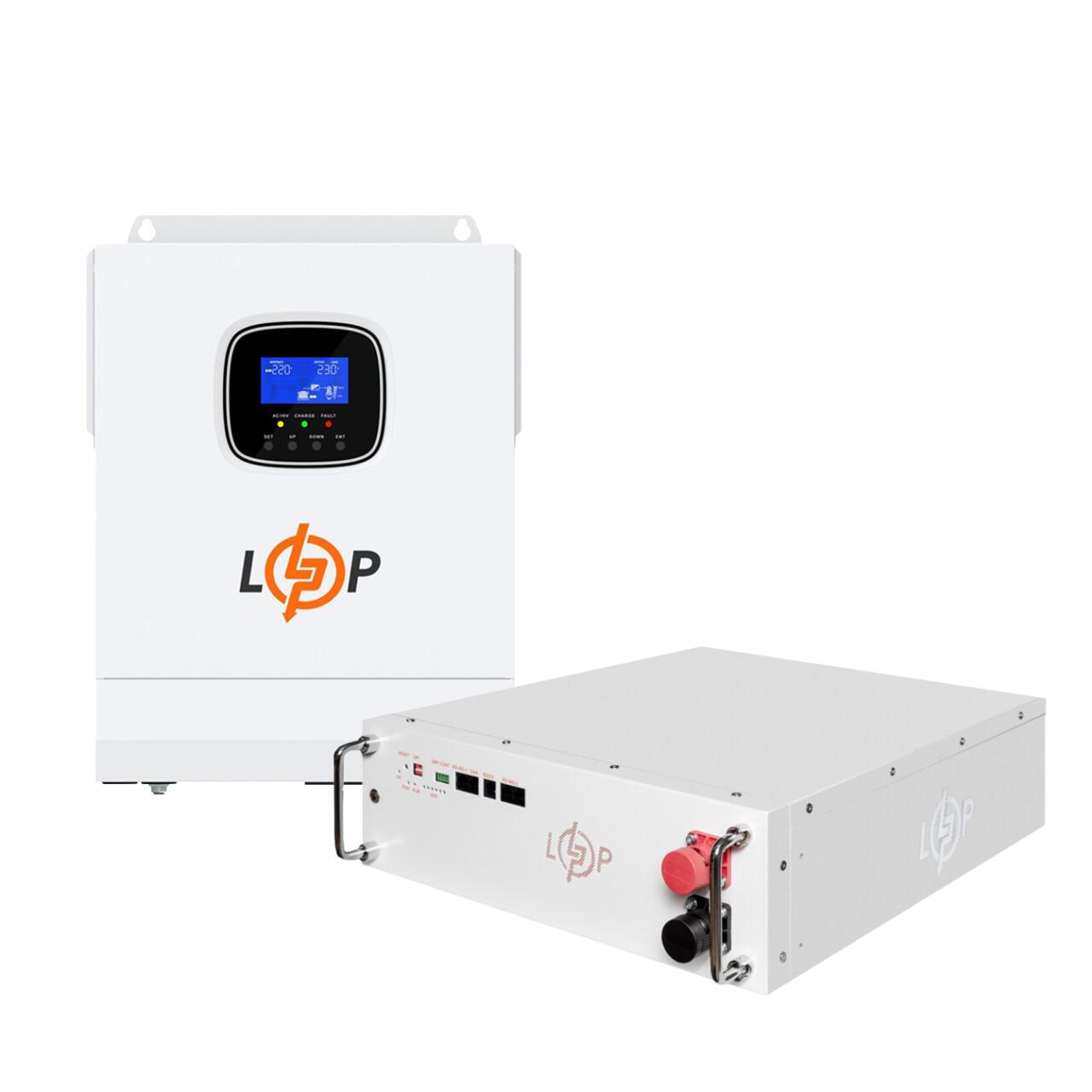 �������� ���������� �������� LogicPower ��� 3500W + ���� (LiFePO4) ������� 5120 Wh