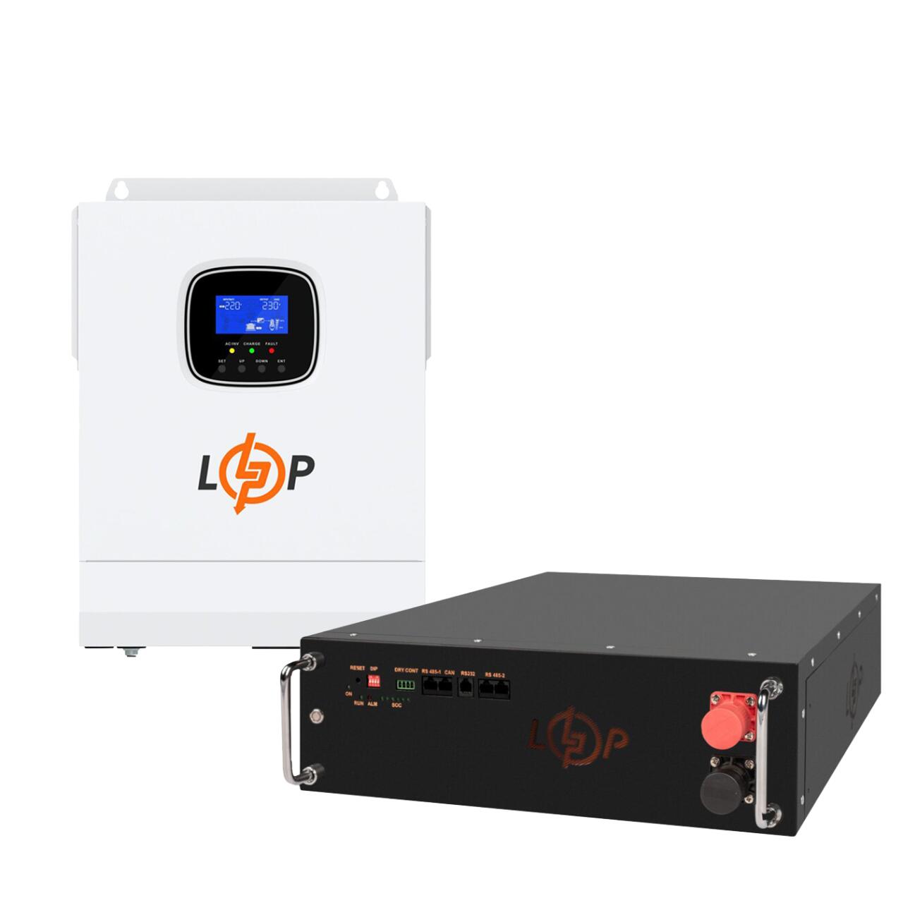 �������� ���������� �������� LogicPower ��� 3500W + ���� (LiFePO4) ������� 5120 Wh