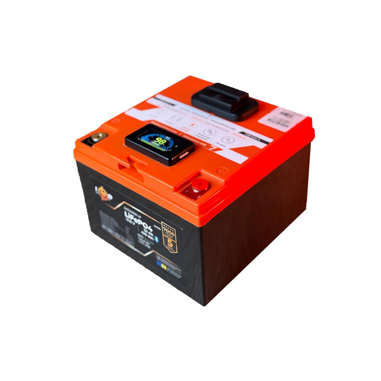 ���������� LP LiFePO4 12,8V - 32 Ah (410Wh) (BMS 40�/32A) ������� LCD USB Smart BT