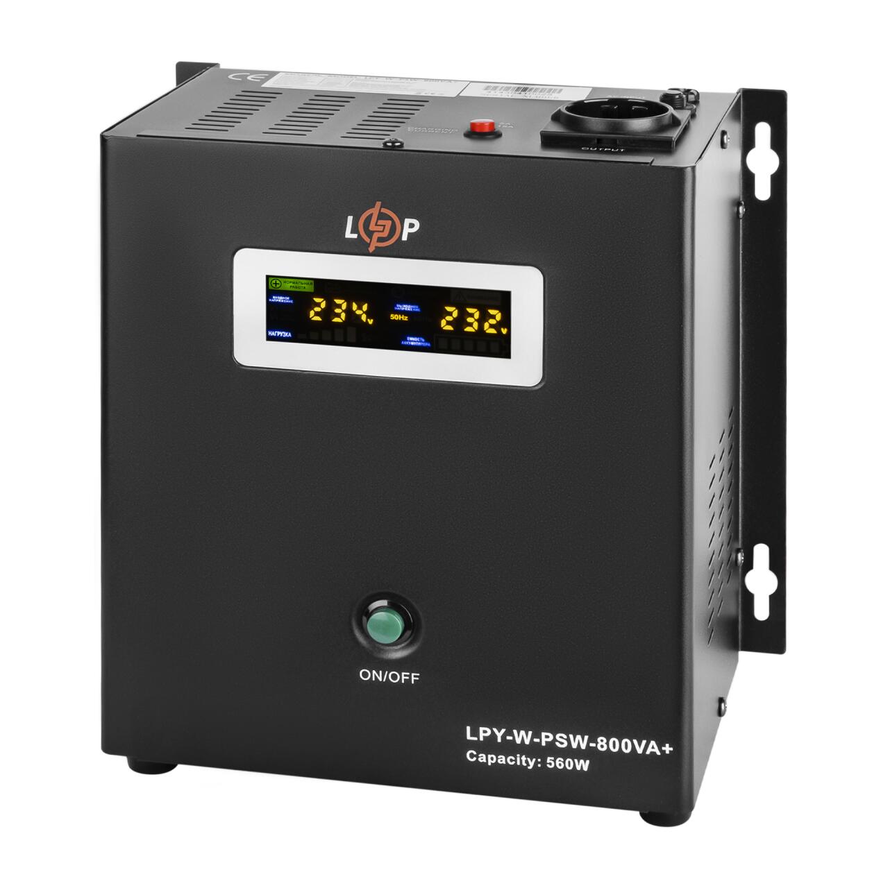 ��� � ���������� ��������� 12V LPY-W-PSW-800VA+(560��)5A/15A