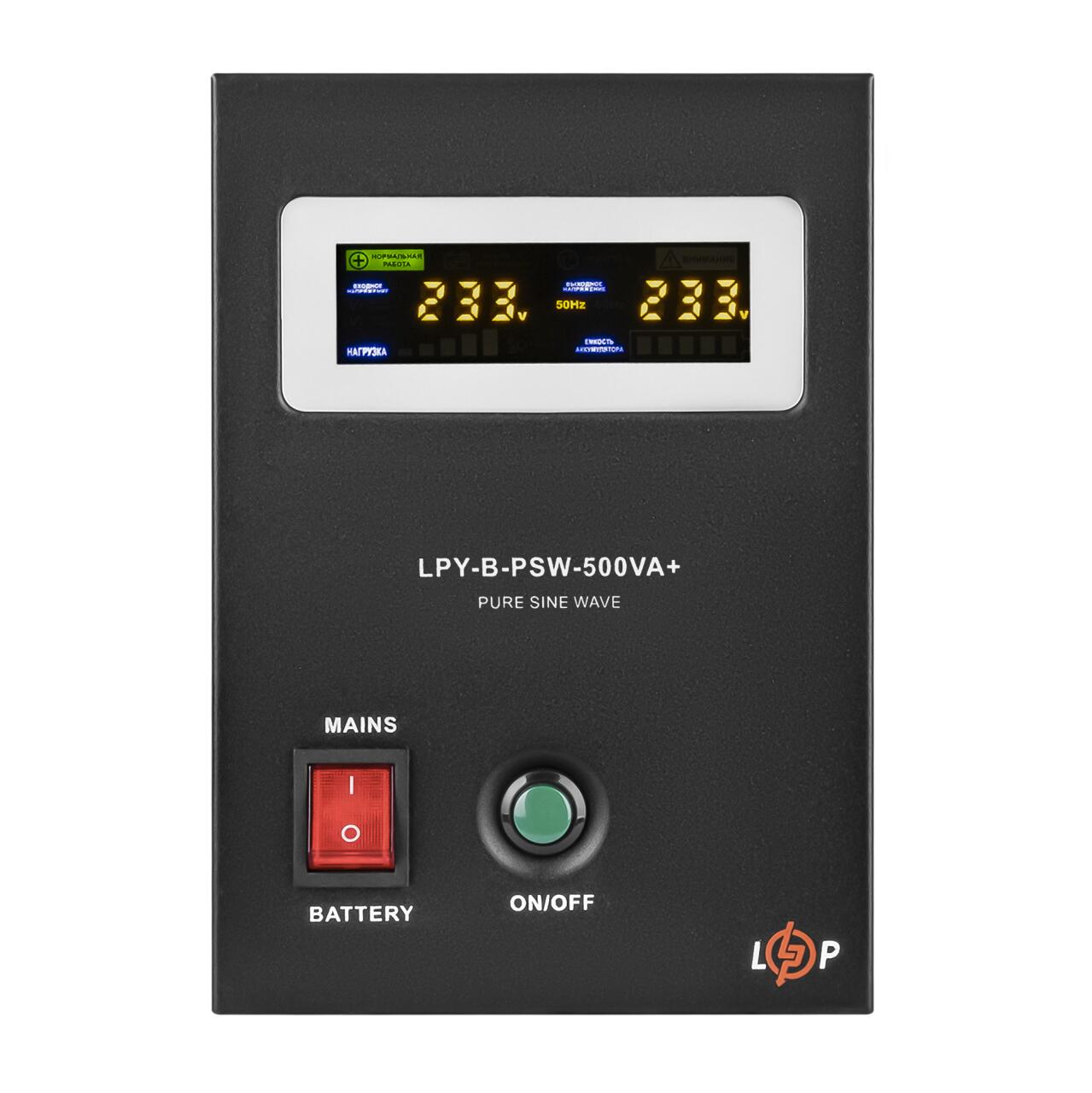 ��� � ���������� ��������� 12V LPY-B-PSW-500VA+ (350��) 5A/10A