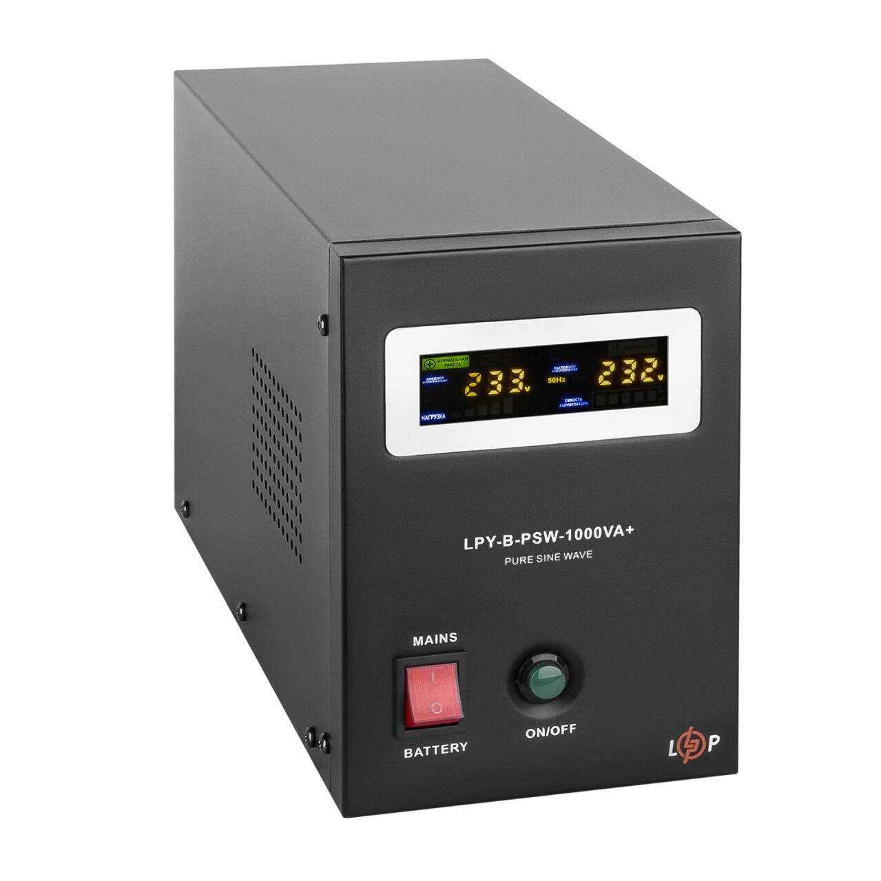 ��� � ���������� ��������� 12V LPY-B-PSW-1000VA+(700��) 10A/20A