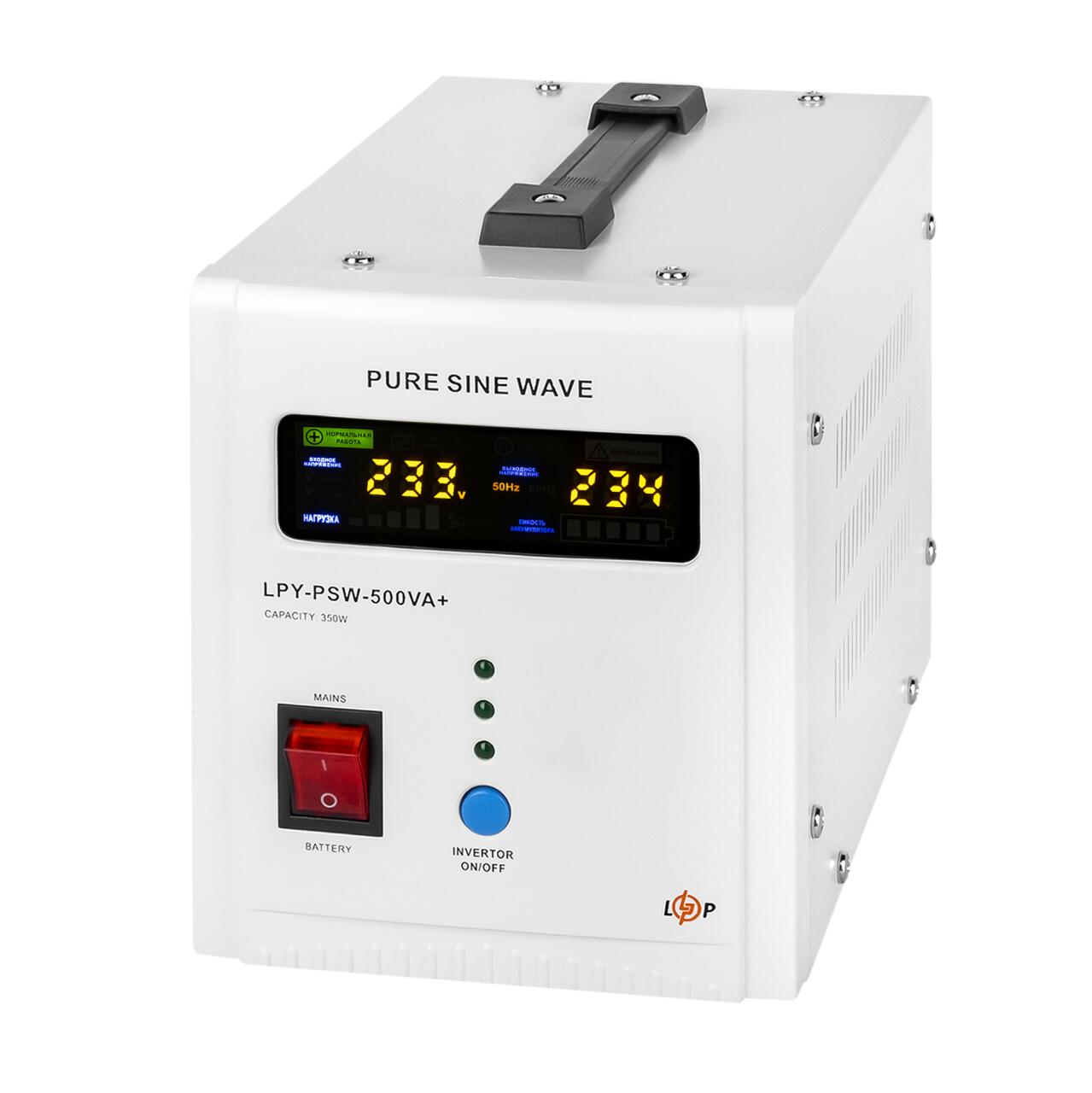 ��� � ���������� ��������� 12V LPY-PSW-500VA+ (350��) 5A/10A