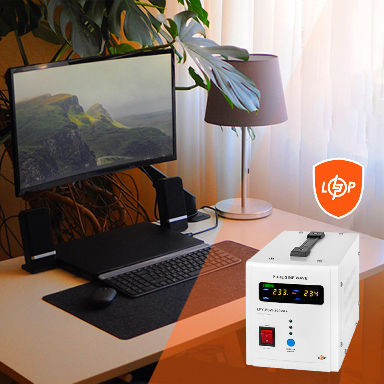 ��� � ���������� ��������� 12V LPY-PSW-800VA+(560��)5A/15A