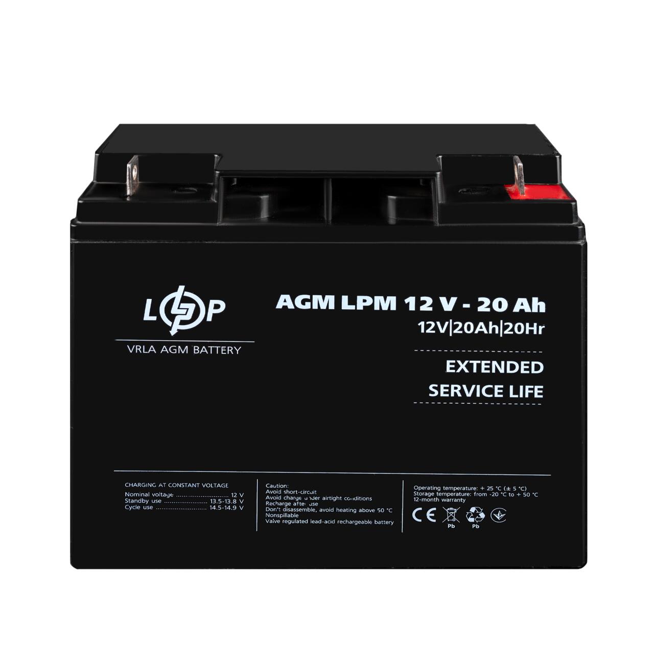 ���������� AGM LPM 12V - 20 Ah