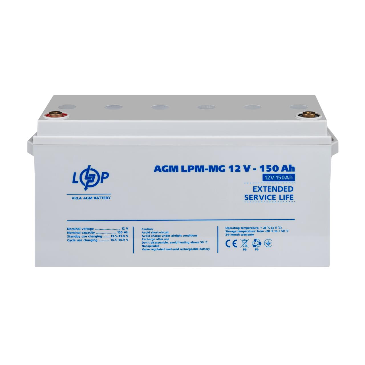 ���������� ������������� LPM-MG 12V - 150 Ah