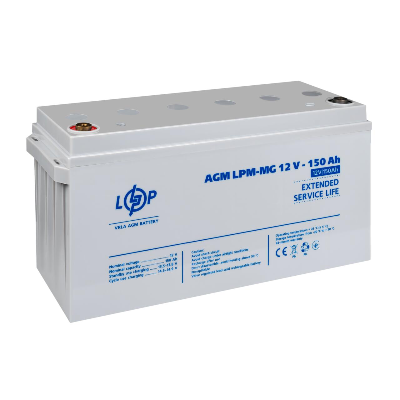 ���������� ������������� LPM-MG 12V - 150 Ah