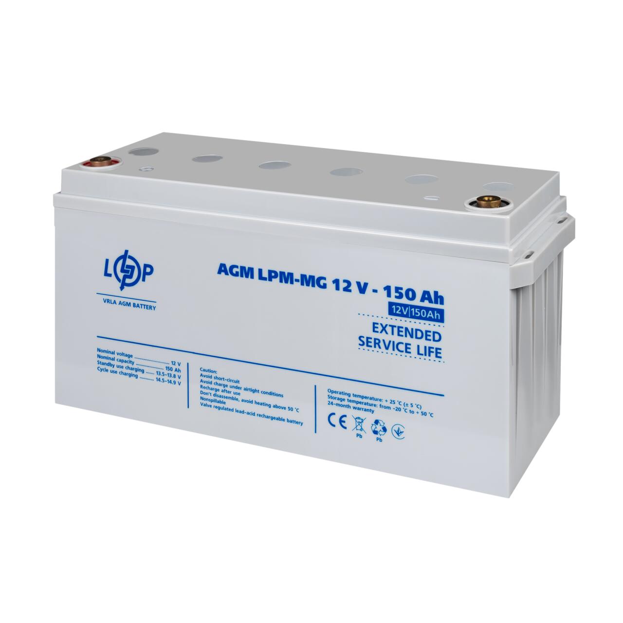 ���������� ������������� LPM-MG 12V - 150 Ah