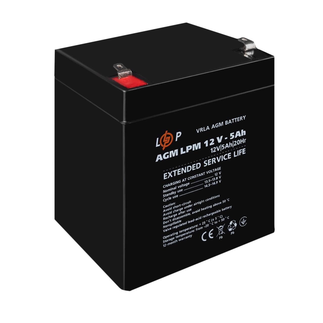 ���������� AGM LPM 12V - 5 Ah ������ 01.2025