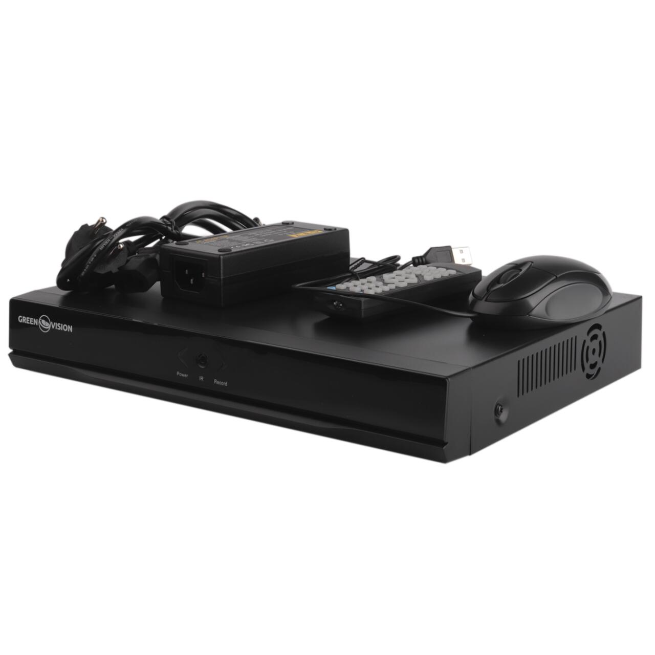 IP ������������� 32-��������� 5MP NVR GreenVision GV-N-S002/32