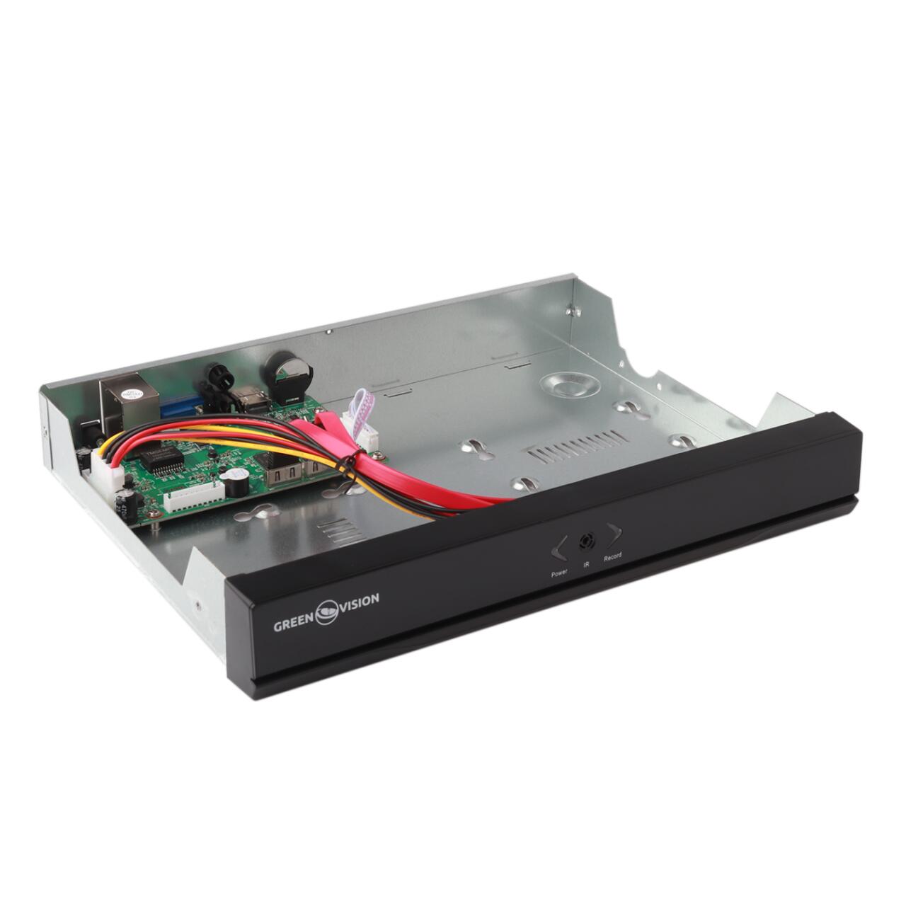 IP ������������� 32-��������� 5MP NVR GreenVision GV-N-S002/32