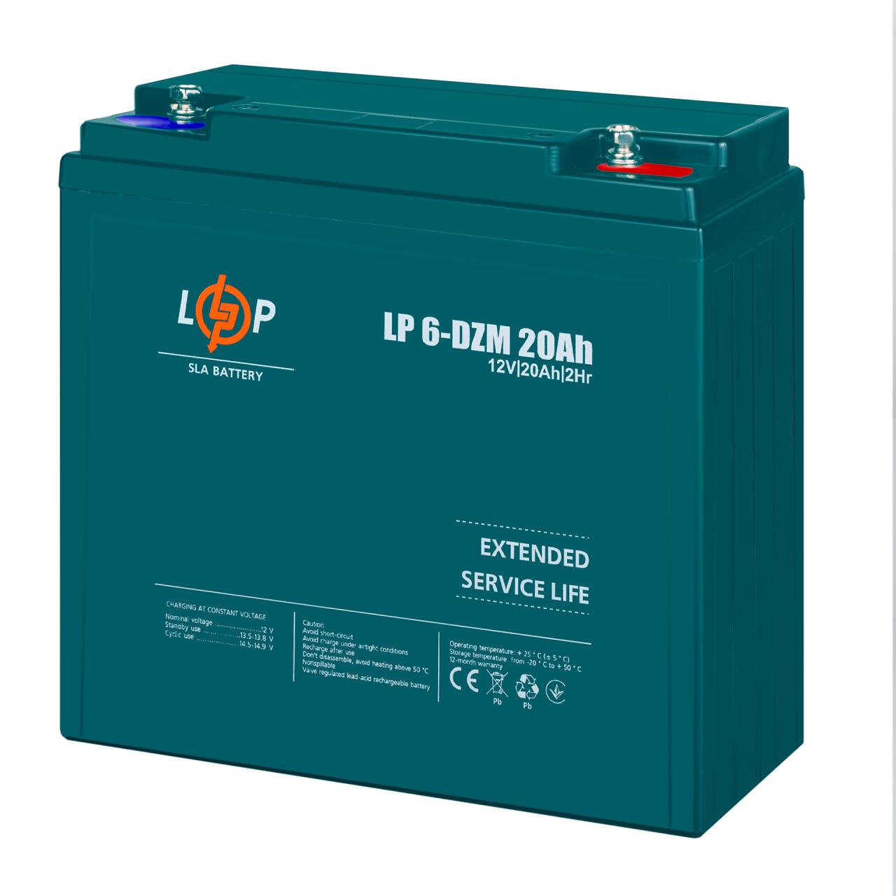 ������� ��������-��������� ���������� LP 6-DZM-20 Ah