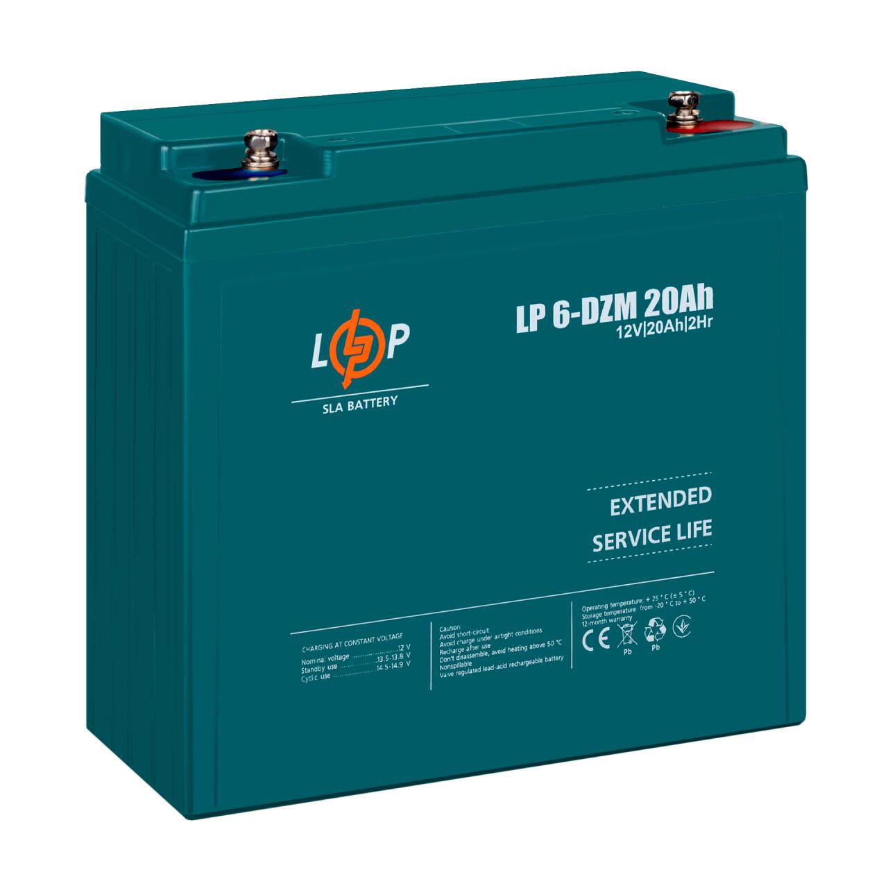 ������� ��������-��������� ���������� LP 6-DZM-20 Ah