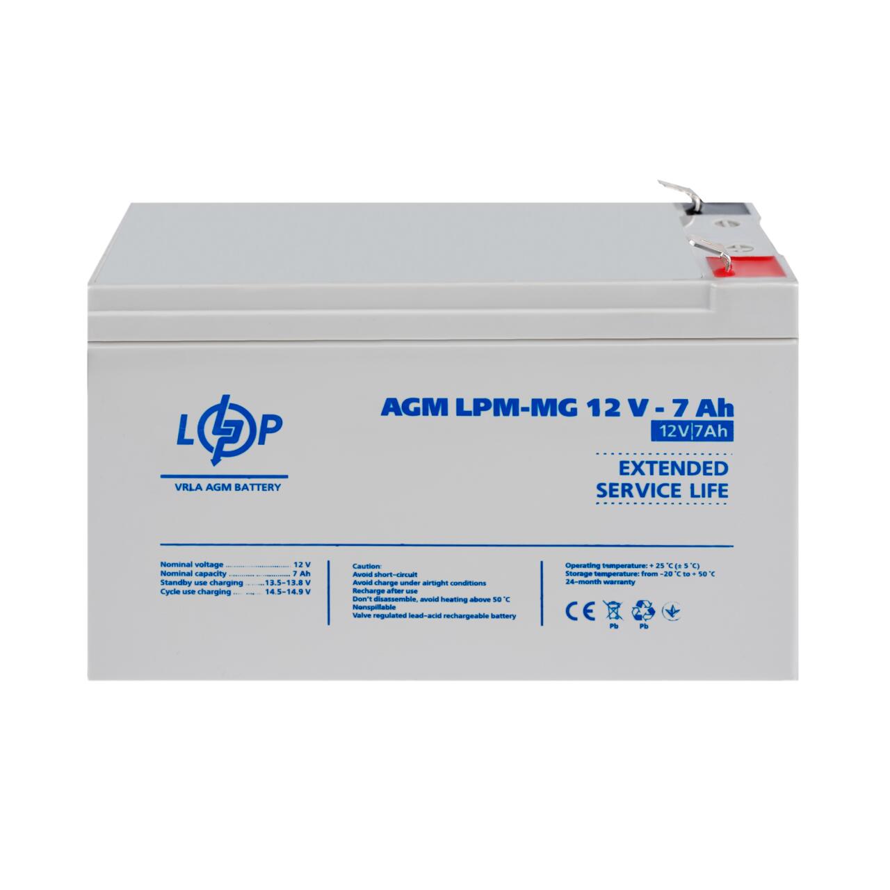 ���������� ������������� LPM-MG 12V - 7 Ah